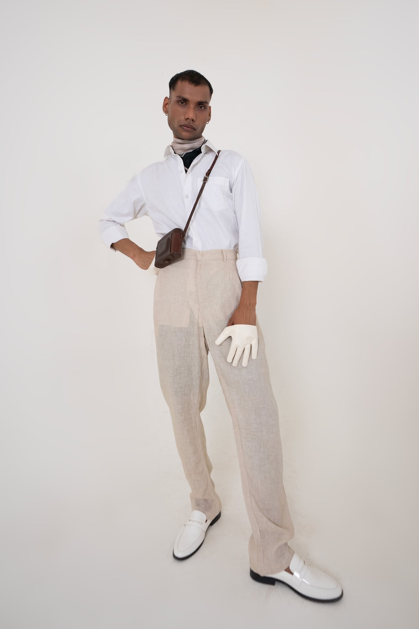 Lounge Linen Trouser - Tushe - Let’s not run after what’s fleeting.