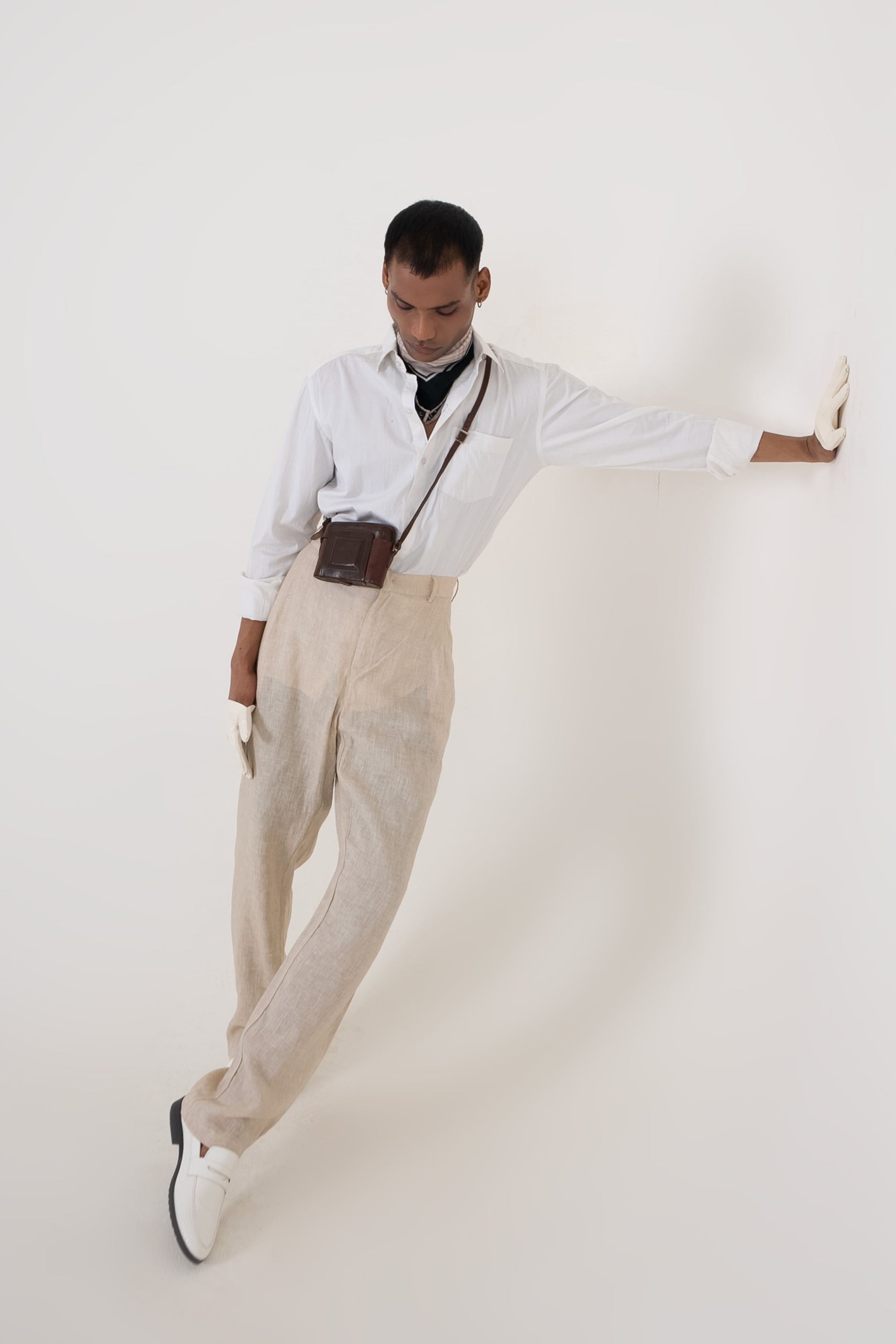 Lounge Linen Trouser - Tushe - Let’s not run after what’s fleeting.